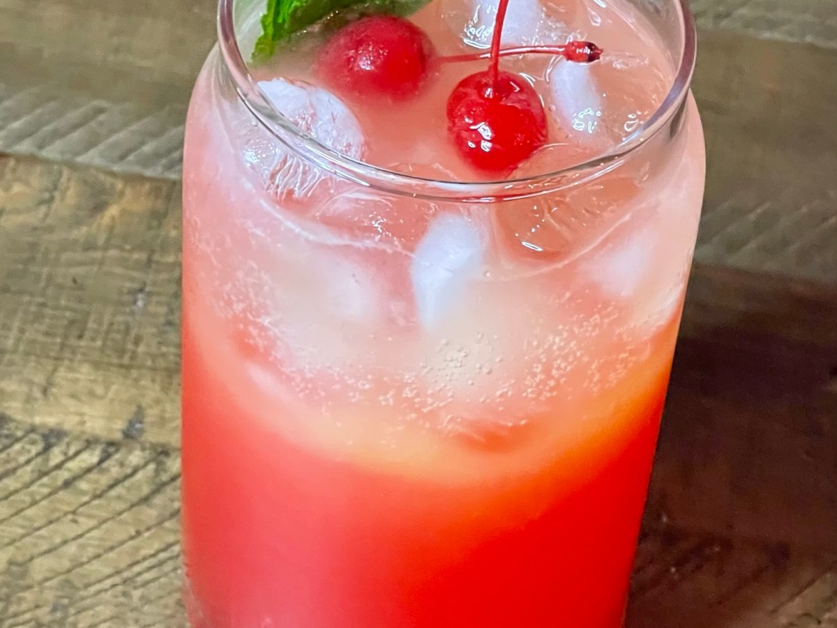 Pineapple Cherry Spritz